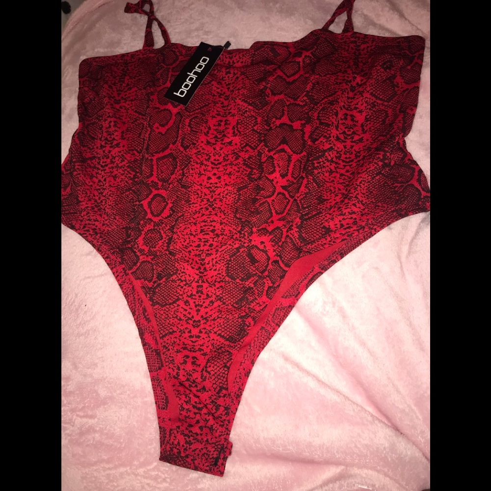 Snake Print Bodysuit